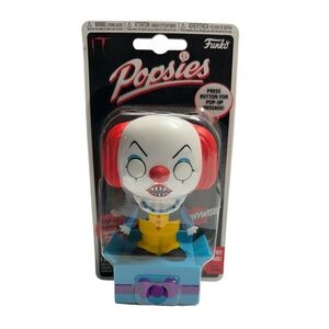 Funko‎ Popsies IT Pennywise Figure With Pop-up Message Vinyl Figure NWT Clowns